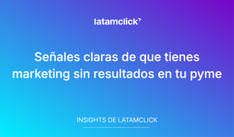 Señales Claras De Que Tienes Marketing Sin Resultados En Tu Pyme